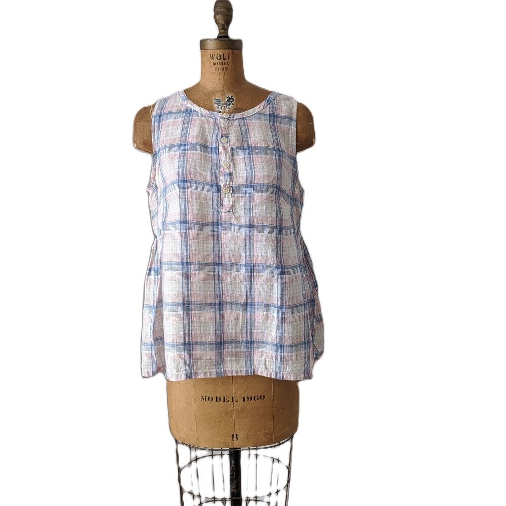 CP SHADES NWT Linen Pink /Blue / White P